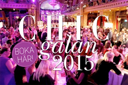 Vill du gå på CHIC-galan 2015? Boka din biljett här!