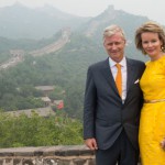Kunglig tur på kinesiska muren