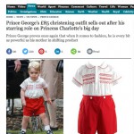 Prins George säljer slut