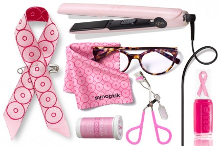 Shoppa rosa produkter och stötta Rosa Bandet