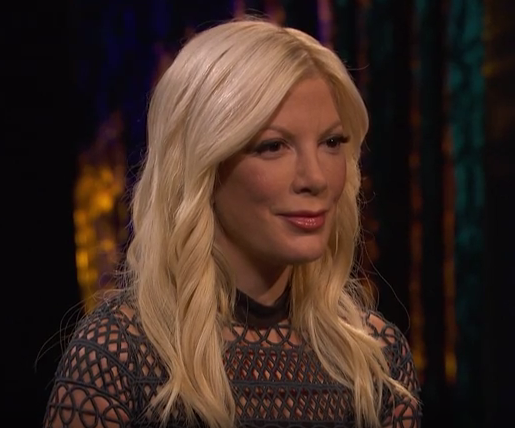 Tori Spelling erkänner att hon hade sex med någon i Bevvan