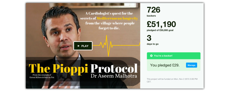 Kickstartern för Pioppi har nått målet!