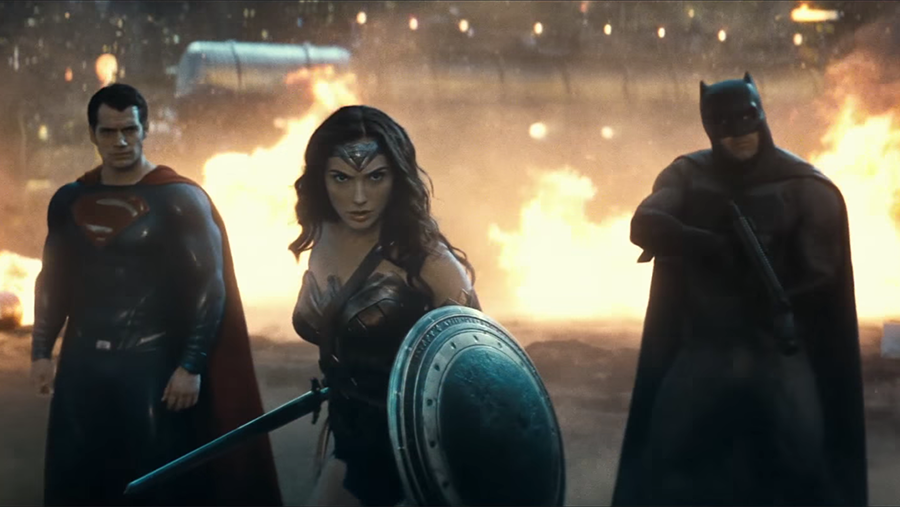 Wonderwoman stjäl showen i nya trailern för Batman v Superman