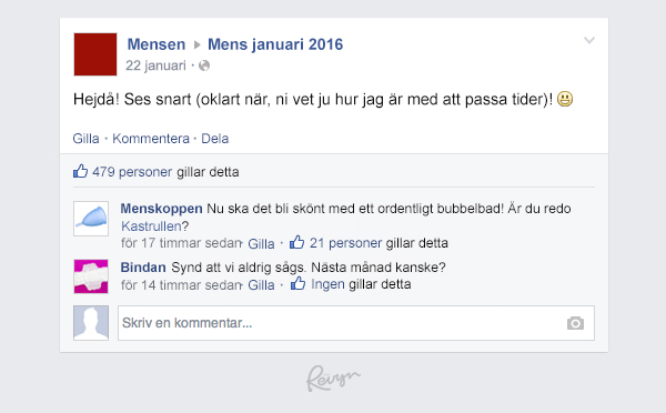 Om mensen hade Facebook – så här skulle det se ut