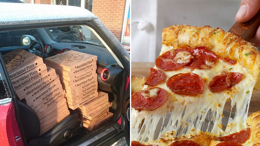 Skolan beställde 400 pizzor – för att matsalen var för kall