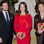 Prinsessan Sofia – läcker i rött