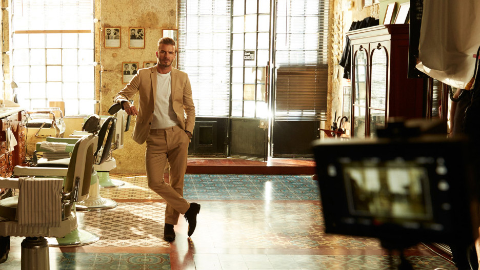 Cafés fotograf Björn Terring bakom H&M:s kampanj med David Beckham