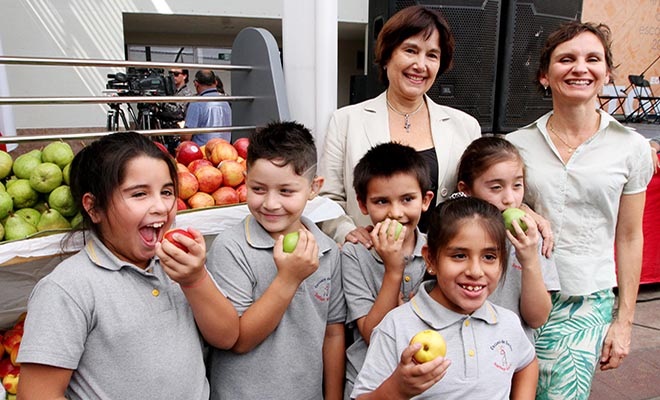 Chile tar bort skräpmat från skolorna