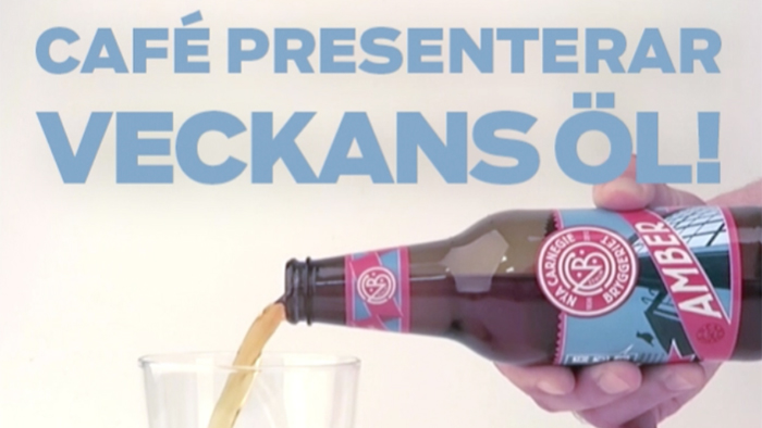 Veckans öltips: Carnegie Amber Ale