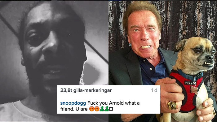 Snoop Dogg hotar Schwarzenegger – anklagar honom för rasism och korruption