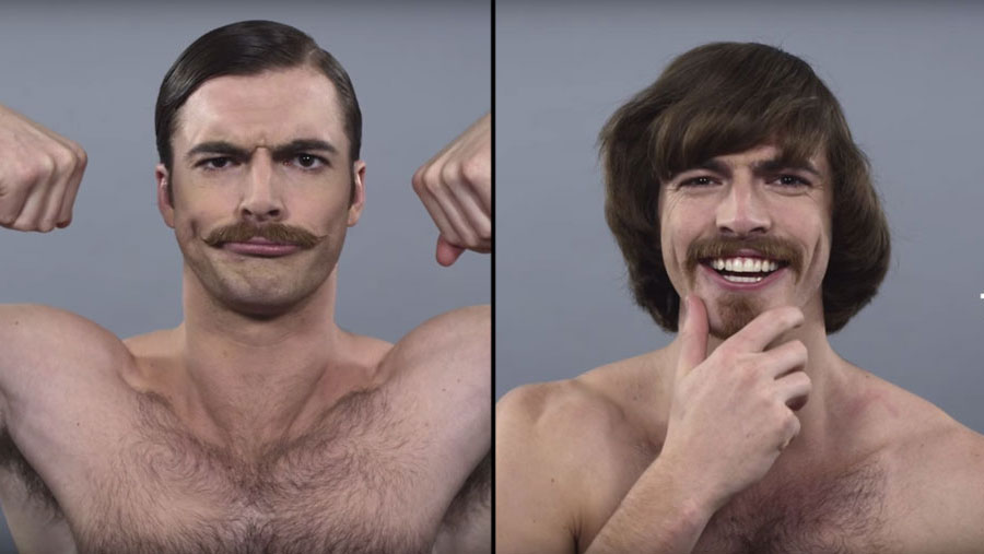 11 träffsäkra bilder som visar mäns hårtrender över 100 år