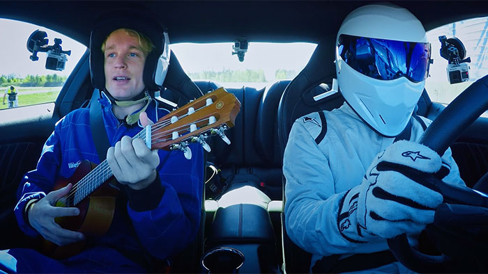 Trailern till nya Top Gear – Björn Gustafsson sjunger ny Carina Berg-låt till The Stig