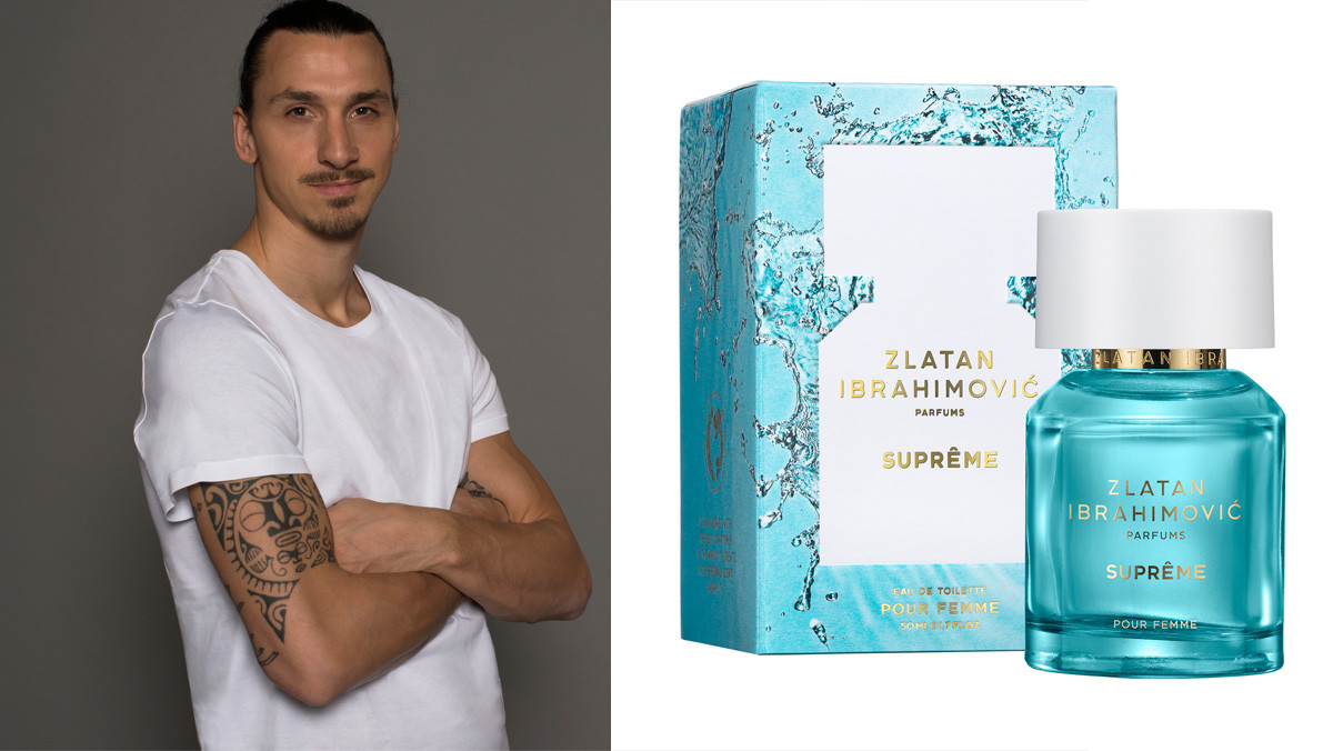 Zlatan lanserar ny parfym för kvinnor