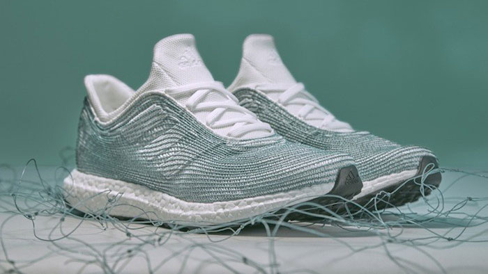 Adidas uppmärksammar World ocean day – tillverkar sko av återvunnen plast