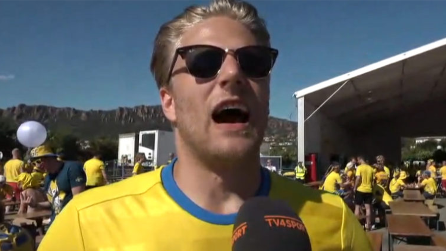 Marcus om klippet som sammanfattar Sveriges EM-match perfekt