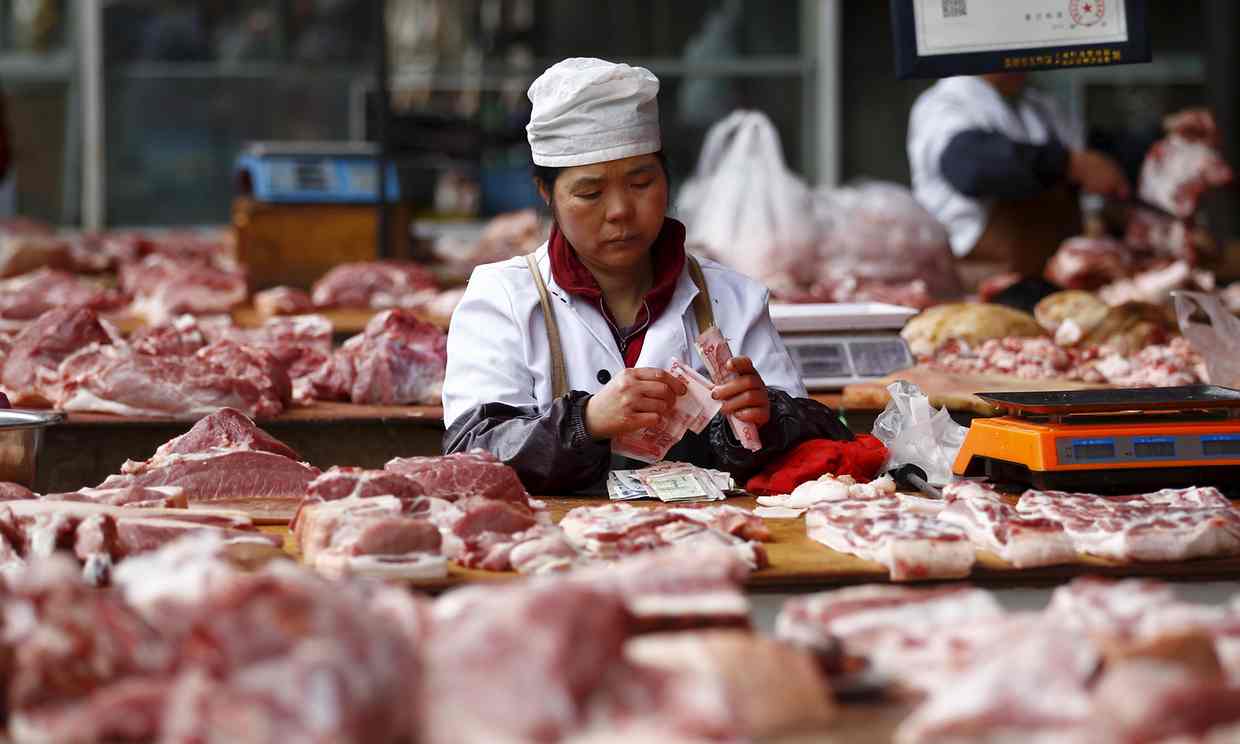 Kinesiska statens kostråd – minska köttkonsumtionen med 50%