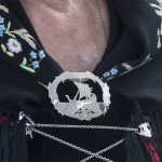 Ett vikingaskepp kommer lastat