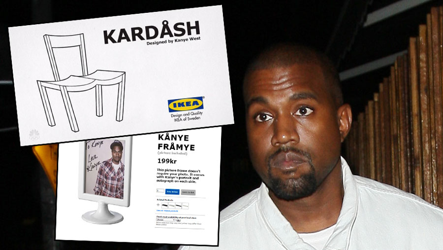 Efter Ikeas kaxiga svar – nu föreslår internet fler möbler Kanye kan göra