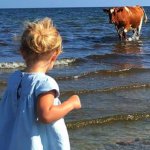 Prinsessan Madeleines privata bild från Öland