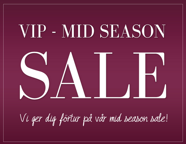 Midseason sale hos Raglady!