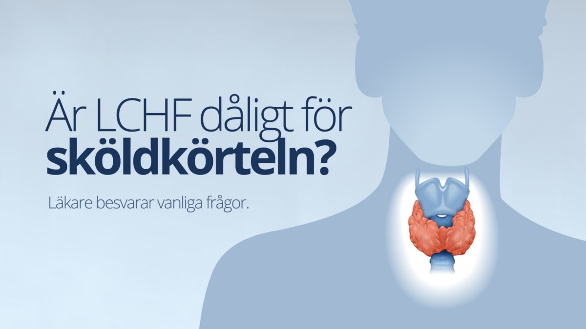 Är LCHF dåligt för sköldkörteln?