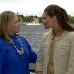 Här träffar svenska prinsessorna presidentkandidaterna – se bilderna