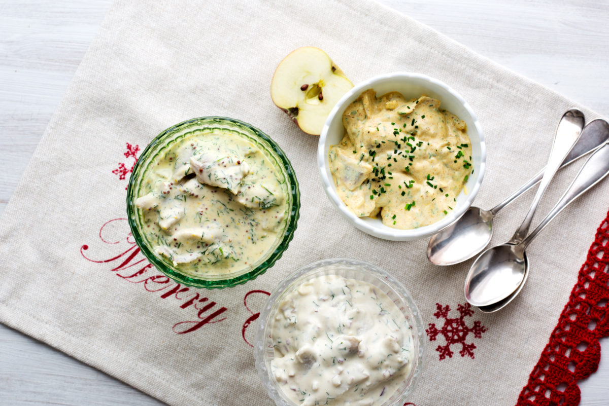 LCHF-sill på tre sätt