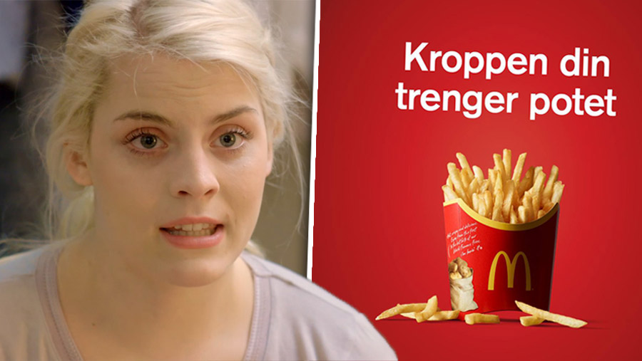 McDonalds hyllar Skam i nya, smarta, reklamen