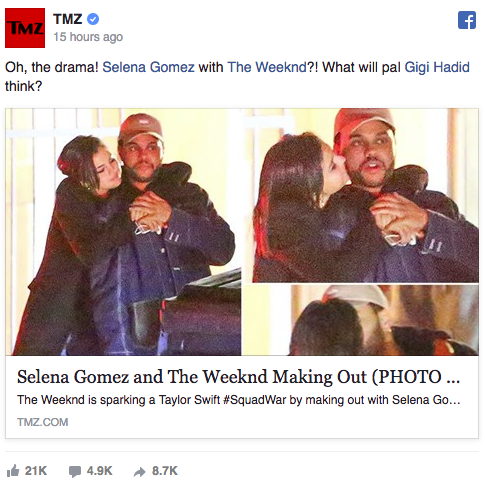 Selena Gomez och The Weeknd