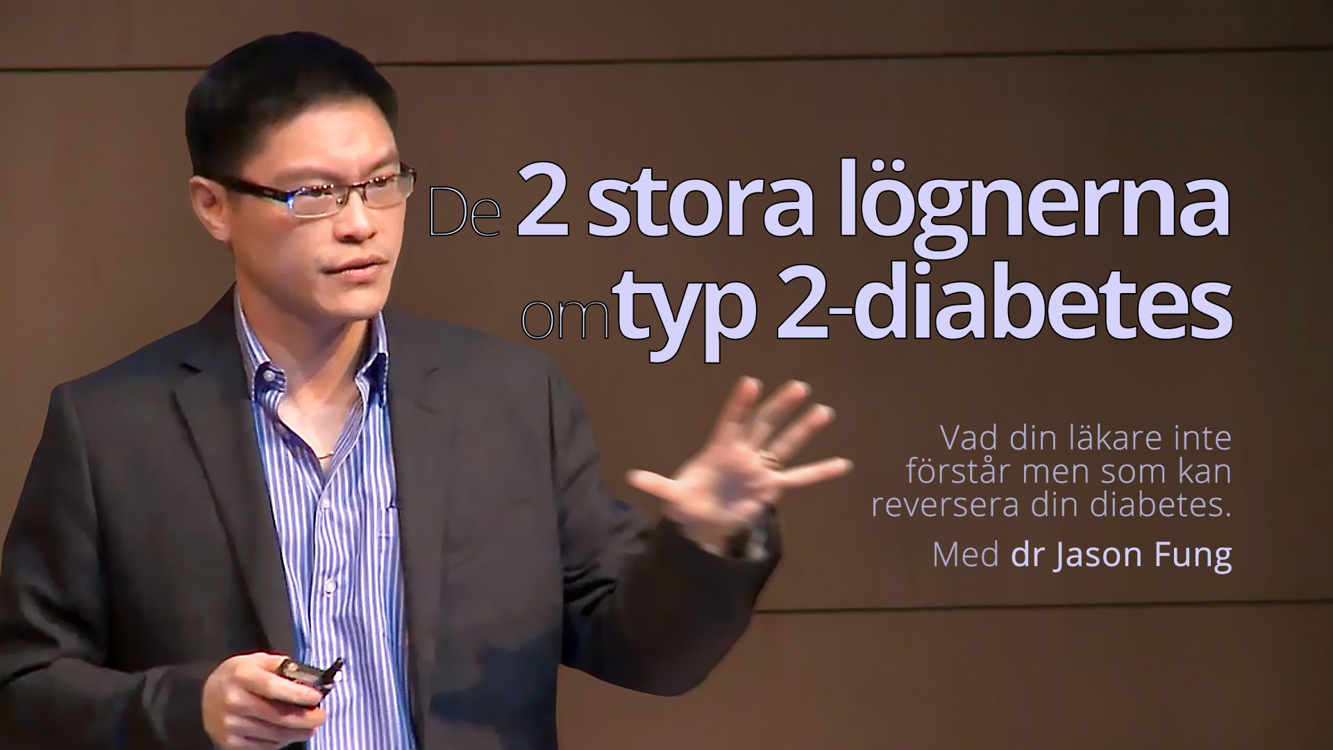 Att hjälpa patienter med typ 2-diabetes – dr David Unwin