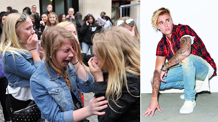 Psykologen: Därför gråter och svimmar fansen av att se Justin Bieber