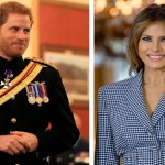 Prins Harrys oväntade möte med Melania Trump