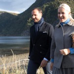Mette-Marit och Haakon på tur i norska höglandet