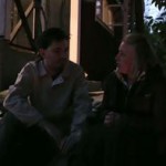 Therese pratar intressen med Leonard