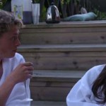 Erik ställd mot väggen